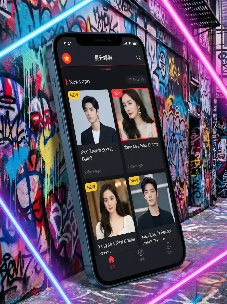 star 467 APP界面展示 - 掌上吃瓜神器